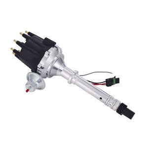 Distribuidor SBC/BBC Negro Pro Billet Listo para Usar con Avance Mecánico/Vacío para <span class=keywords><strong>Chevrolet</strong></span> V8, Piezas de Street Rod, Aluminio Billet - Product Image 3