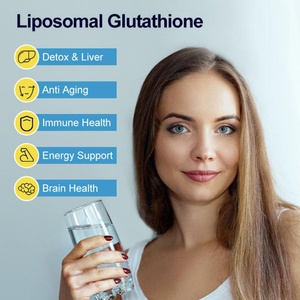 Cápsulas de Glutatión Liposomal, Suplemento de Belleza Blanqueador para Adultos, 60 Unidades, Aclaramiento de la Piel con Vitamina C - Product Image 2