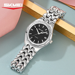 Montre pour femmes au design rétro, en or, en acier inoxydable, étanche 3ATM, marque de luxe, logo personnalisé OEM, mouvement japonais, style minimaliste - Product Image 6