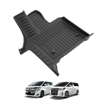 Tapis de sol TPE 5D TXR couverture complète avec tapis de seuil de porte latérale accessoires intérieurs automatiques pour TOYOTA Alphard Vellfire 2015-2023