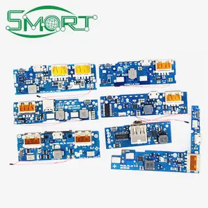 Power bank circuit board flash charging accessories assembly pcb mobile power diy kit lithium battery charging boost board