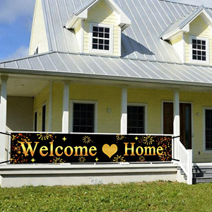 Striscioni in PVC Impermeabili Tongjie con <span class=keywords><strong>Stampa</strong></span> a Getto d'Inchiostro 'Buon Compleanno', 'Benvenuti a Casa' e Festività, da Appendere <span class=keywords><strong>su</strong></span> Ringhiere e Pareti del Cortile - Product Image 4