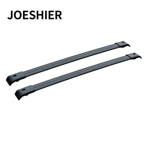 JOESHIER Barre transversale de toit de voiture en alliage d'aluminium noir, porte-bagages pour Acura MDX 2007-2014 4x4, capacité de 75 kg - Product Image 2