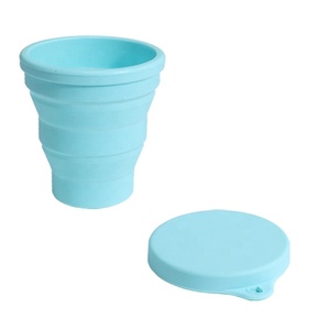 Gobelet en silicone pliable de haute qualité, compact, durable, anti-fuite, compatible lave-vaisselle, vendu à l'unité, idéal pour les voyages - Product Image 5
