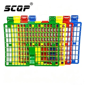 Accessoires <span class=keywords><strong>de</strong></span> protection flexibles et personnalisés SCQP en matériau PP, protection en plastique pour échafaudage, pour la construction - Product Image 4