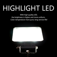 Lampe de travail LED à puissance moyenne 27W LWL25S/F-27W 12V 24V pour camion