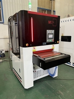 Máquina Pulidora y Desbarbadora Automática de Cepillos Rotatorios SR-TECH con Control PLC, Potencia de 20kW, Multivoltaje, para Tratamiento de Superficies de Láminas de Aluminio