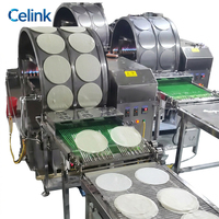 Machine automatique pour la fabrication de feuilles de lumpia, machine à faire des feuilles de rouleaux de printemps, machine à faire des feuilles de popiah pour ligne de production d'usine de rouleaux de printemps