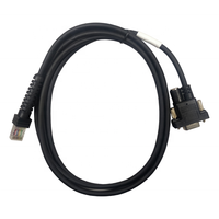 Câble USB de 10 pieds compatible avec le lecteur de codes-barres Datalogic Magellan 1100i, connecteurs plaqués or, charge + transfert de données, noir pur