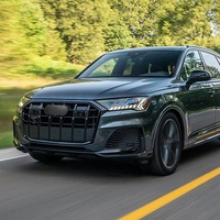 Nouveau kit carrosserie pour Audi Q7 06-15/16-29, mise à niveau style RSQ7 20-23, pare-chocs avant/arrière, jupes latérales, phares, feux arrière, ailes, capot