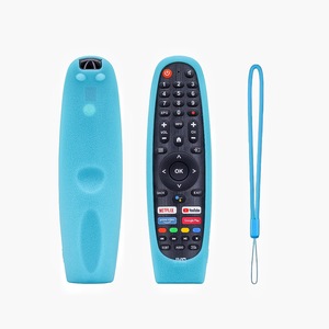 Custodia Protettiva Antiscivolo per Telecomando <span class=keywords><strong>TV</strong></span> JVC, Colore Rosso, Facile da Trovare - Product Image 4