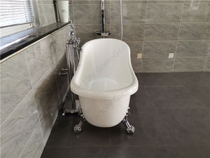 Bañera Independiente China de Acrílico con Patas Tradicionales, con Desagüe y Grifo Incluidos, Bañera de Hidromasaje para Hotel - Product Image 2