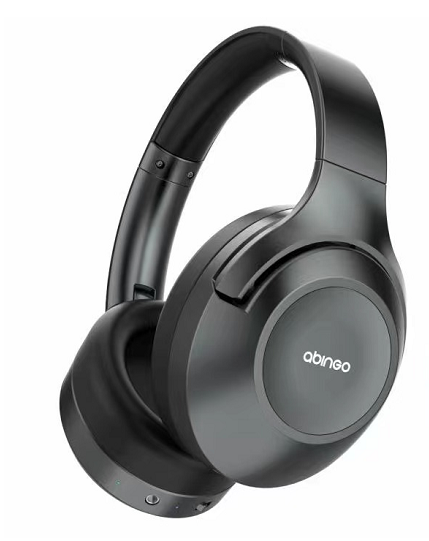 Dual Hi Fi Stereo Sound App Setting Low Latency ENC Earphone Hybrid  Gaming Wireless Headsets BT30NC Plus ANC 2.4G BT Headphone