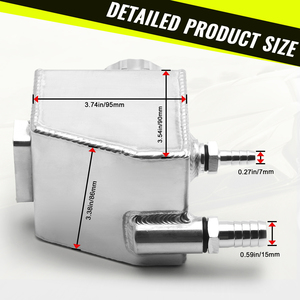 Nhôm Bình Chứa Có Thể Tank Cho Holden <span class=keywords><strong>Commodore</strong></span> V6 V8 Ls1 <span class=keywords><strong>Vx</strong></span> <span class=keywords><strong>VX</strong></span> Vu Vz Ve 550Ml Bình Nhiên Liệu Làm Mát Tràn - Product Image 6