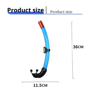<span class=keywords><strong>Tubo</strong></span> de Respiración para Buceo y Snorkel, Multicolor Opcional - Product Image 4