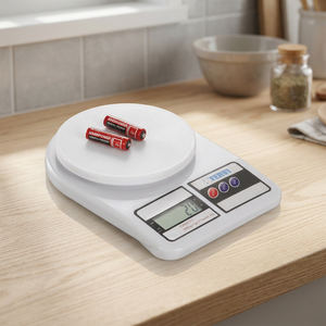 Balance de cuisine numérique FERVI, capacité 5 kg, précision 1 g, équilibrée électriquement pour mesurer les ingrédients - Product Image 2