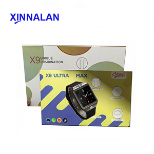 Nuevo Set de Regalo 7 en 1 para Hombre: Reloj Inteligente X9 2026, Auriculares Inalámbricos, Cargador de Pared, Calendario, Silicona Cuadrada IP67 <span class=keywords><strong>Pro</strong></span> Max - Product Image 3