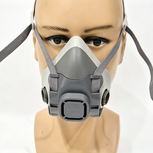 Máscara de Gas de Protección Especial Contra Polvo y Venenos 6602, Semimáscara para Pulverización de Pesticidas, Productos Químicos, Formaldehído y Herramientas de Decoración - Product Image 2