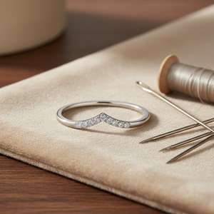 Anillo de Diamante Cultivado en Laboratorio con Certificación IGI en Oro Sólido de 18K en Forma de V, CVD HPHT, Joyería de Compromiso y Boda - Product Image 4