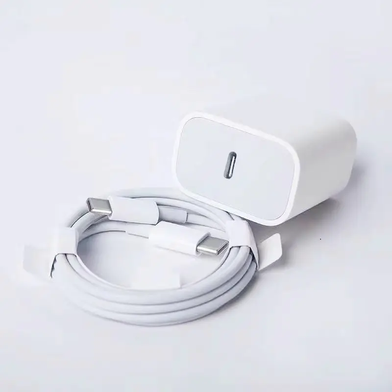 For iPhone13 14 Original Adapter PD 20W Charger USBC Fast Charger EU US Plug Wall Charger cable For IPhone 13 12