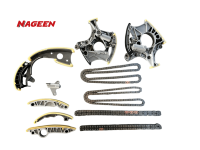 Set Rantai Timing Kualitas OE Cocok (Set 11-bagian) untuk Mesin Bensin Audi C6 2.4L/3.2L Suku Cadang Otomotif OE 06E109217H