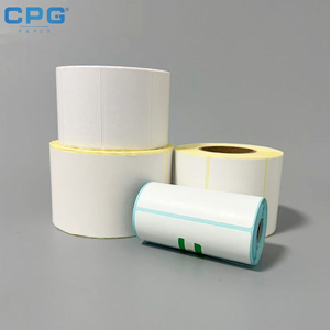 Factory Custom 38x25mm Thermal Label Sticker Roll Glossy Self-Adhesive Automotive Parts Identification Thermal Label - Product Image 1