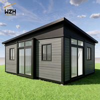 Maison conteneur préfabriquée 1 chambre, unité préfabriquée de 100 m² (20 pieds) à vendre