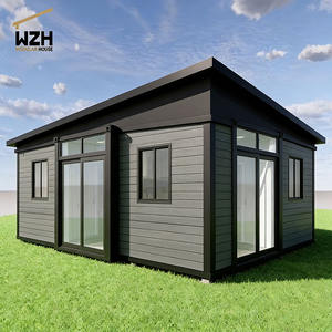 Maison conteneur préfabriquée 1 chambre, <span class=keywords><strong>unit</strong></span>é préfabriquée de 100 m² (20 pieds) à vendre - Product Image 1