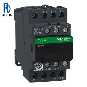 Contactor de CC Tesys Deca LC1d LC1dt20q7c 4p 20A 24V Original - Product Image 1