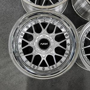 Jantes forgées NJQS sur mesure 3 ou 2 pièces 16-24 pouces 5x112 5x120 <span class=keywords><strong>RS2</strong></span> Deep Lip 2 ou 3 pièces pour BMW M3 F80 - Product Image 2