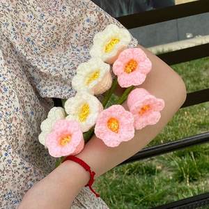 HENGYI filato di cotone acrilico ad alta tenacità morbido lavorato a mano 4ply 5ply 50g 100g filato di cotone latte uncinetto cotone acrilico per bambini - Product Image 4