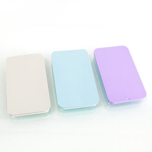 Caja de Metal deslizante de calidad alimentaria, contenedor de lata de Perfume sólido de tamaño pequeño, 20g - Product Image 6