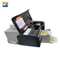 Machine d'impression de cartes d'identité numériques DVD PVC automatique de qualité supérieure avec certificat CE et garantie d'un an