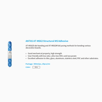Adhésif scellant sans clou Antas MS62 pour panneaux muraux WPC, sols en bois, scellant silicone sans clou