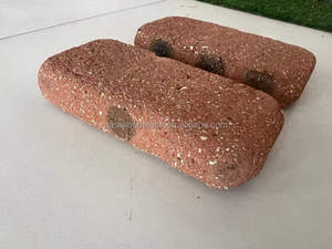 Ladrillos antiguos rojos viejos Ladrillos gruesos sólidos de arcilla para pared y piso - Product Image 3