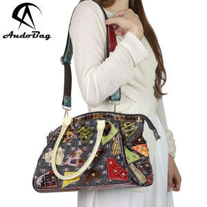 AndoBag Genuine Leather Handbags Retro Simple Shoulder <b>Crossbody</b> <b>Bags</b> <b>Large</b> Capacity Tote <b>Bag</b> for Women 2498 - Product Image 1
