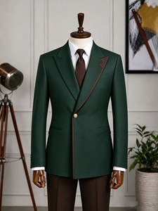 Elegante Abito Beige <span class=keywords><strong>da</strong></span> <span class=keywords><strong>Uomo</strong></span>, <span class=keywords><strong>Smoking</strong></span> Formale Monopetto per Sposo, Testimone, Cerimonie e Feste, Design Elegante - Product Image 3