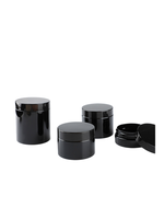 Pots cosmétiques vides en PP ronds à large ouverture de 5 mm, non toxiques, pour crème contour des yeux, avec couvercle et impression sérigraphiée, emballage en boîte plastique
