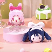 Nouveau et Populaire 100% Authentique Lot de 6 Pièces Série Alien Stage Rabbit Boîte Mystère Poupées en Peluche Porte-clés Merchandises Cosplay Breloques de Sac en Peluche