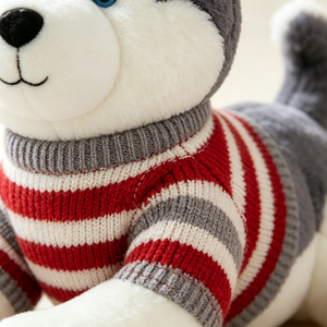 Peluches de Husky en Varios Tamaños, Juguetes de Peluche Suaves <span class=keywords><strong>y</strong></span> Adorables, Aptos para Niños <span class=keywords><strong>y</strong></span> Niñas - Product Image 5