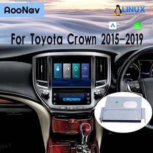 กล่องระบบ AOONAV Linux สำหรับรถยนต์โตโยต้า คราวน์ ปี 2015-2019 ใช้ได้กับจอภาพสเตอริโอเดิมของรถยนต์ รองรับ Apple CarPlay แบบไร้สาย และ Android Retrofit - Product Image 2