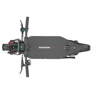 สกู๊ตเตอร์ไฟฟ้าพับได้รุ่นใหม่ EU Stock ROVORON S7 84V 37.1AH EY4 2500W*2 มอเตอร์คู่ ควบคุมผ่านแอพ ความเร็วสูงสุด 100 กม./ชม. DUALTRON Minimotors ตัวถังอลูมิเนียม - Product Image 3