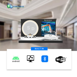 Acrílico infinito espejo Mesa escaparate tiendas Shoppe mostrador mesa superior exhibición promoción estante teléfono accesorios soporte de exhibición - Product Image 4