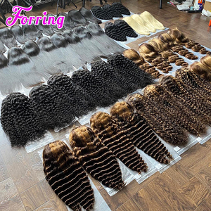 Pelucas de Cabello Humano con Ondas Naturales, Encaje Completo Real, Encaje Transparente HD, Pre-Desplumadas, 180% de Densidad, Cabello Virgen 12A, Peluca de Encaje Suave y Duradera - Product Image 5