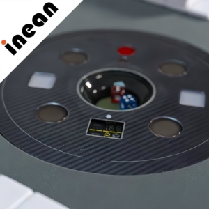 โต๊ะเกมอัตโนมัติพับได้ Inean Play สำหรับเล่นโอเก้/รัมมี่/101 สโตน เกมทิลล์ตุรกี เหมาะสำหรับโต๊ะบุฟเฟ่ต์ คลับ โรงแรม งานเลี้ยง - Product Image 5