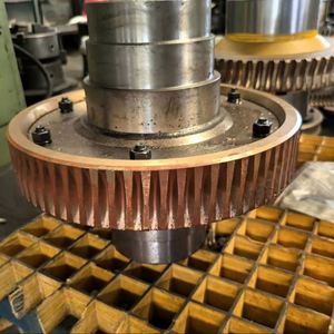 Engrenage à vis sans fin de Transmission résistant à l'usure OEM de haute précision et arbre à vis sans fin pour réducteur - Product Image 1