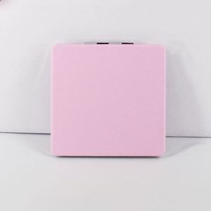 Makeup <b>Mirror</b> Square Makeup Vanity <b>Mirror</b> Double Sided Metal Make up <b>Compact</b> <b>Mirror</b> - Product Image 4