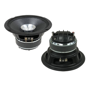Haut-parleur coaxial de voiture de 6,5 pouces avec aimant puissant et unité de médium-grave à pavillon pour mise à niveau et rénovation, diaphragme en plastique 12V - Product Image 1