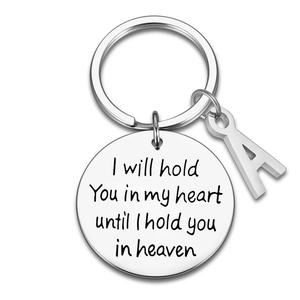 Portachiavi per il giorno della memoria regali ti presterei nel mio cuore fino a quando ti stringi In cielo Bereavement corazza il dolore regalo per mamma e papà - Product Image 2