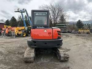 รถขุดดินขนาดเล็กญี่ปุ่น Kubota KX155-5 5.5ตันจัดส่งรวดเร็วพร้อมชิ้นส่วนเครื่องยนต์และมอเตอร์หลัก - Product Image 5